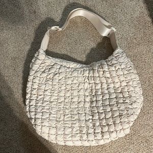 A New Day Shoulder Quilted Hobo Bag